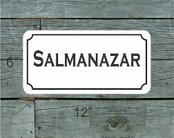Przykładowa czcionka Salmanazar R2 #1